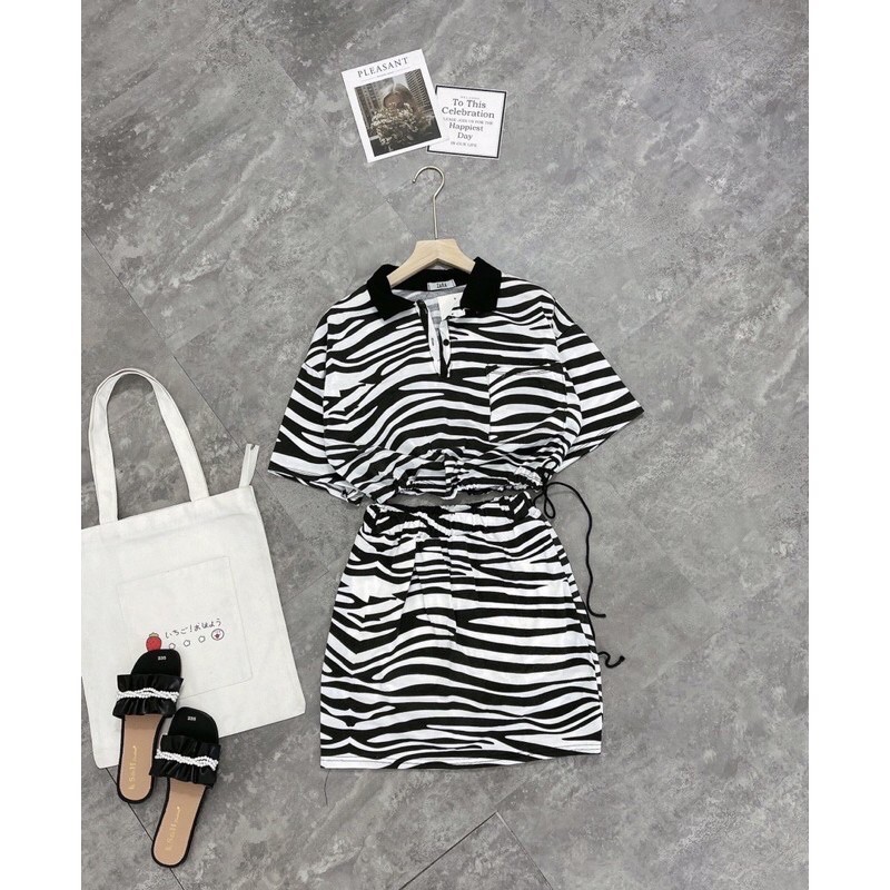 ✅❤️(KHÔNG HỞ BỤNG)SET VÁY NGỰA VẰN CÓ QUẦN TRONG | BigBuy360 - bigbuy360.vn