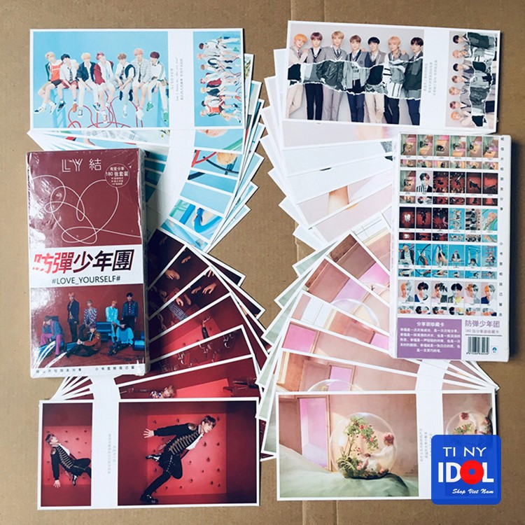 Postcard BTS Love Yourself Answer, Ảnh Photocard Album Hình BTS