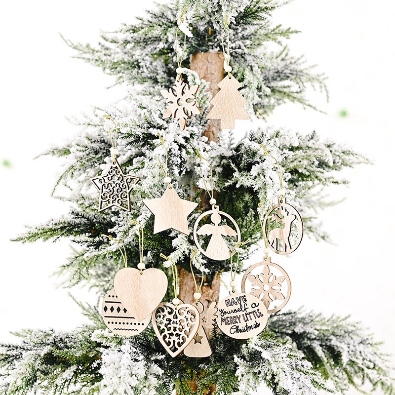 Bộ 12 dây treo xinh xắn trang trí cây thông Noel
