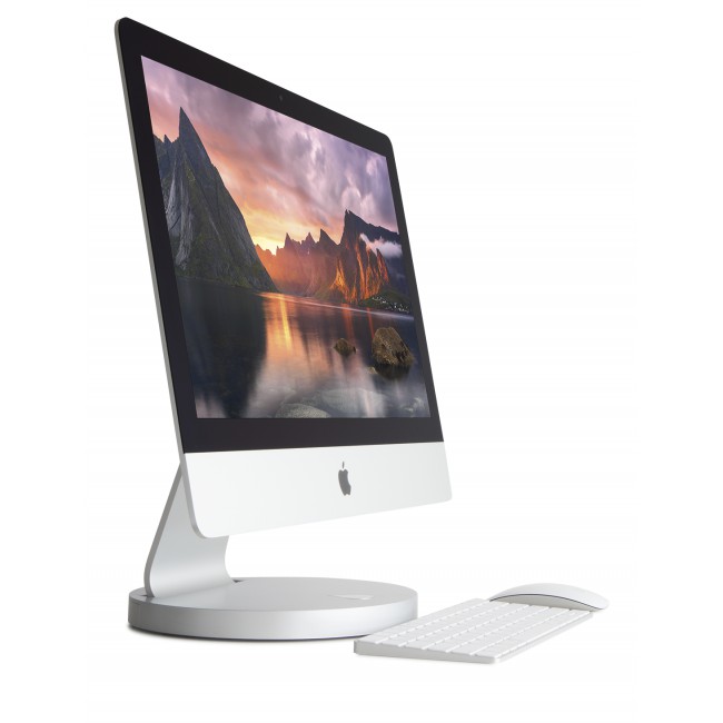 ĐẾ TẢN NHIỆT RAIN DESIGN (USA) I360 TURNTABLE IMAC 20&quot;27″ SILVER