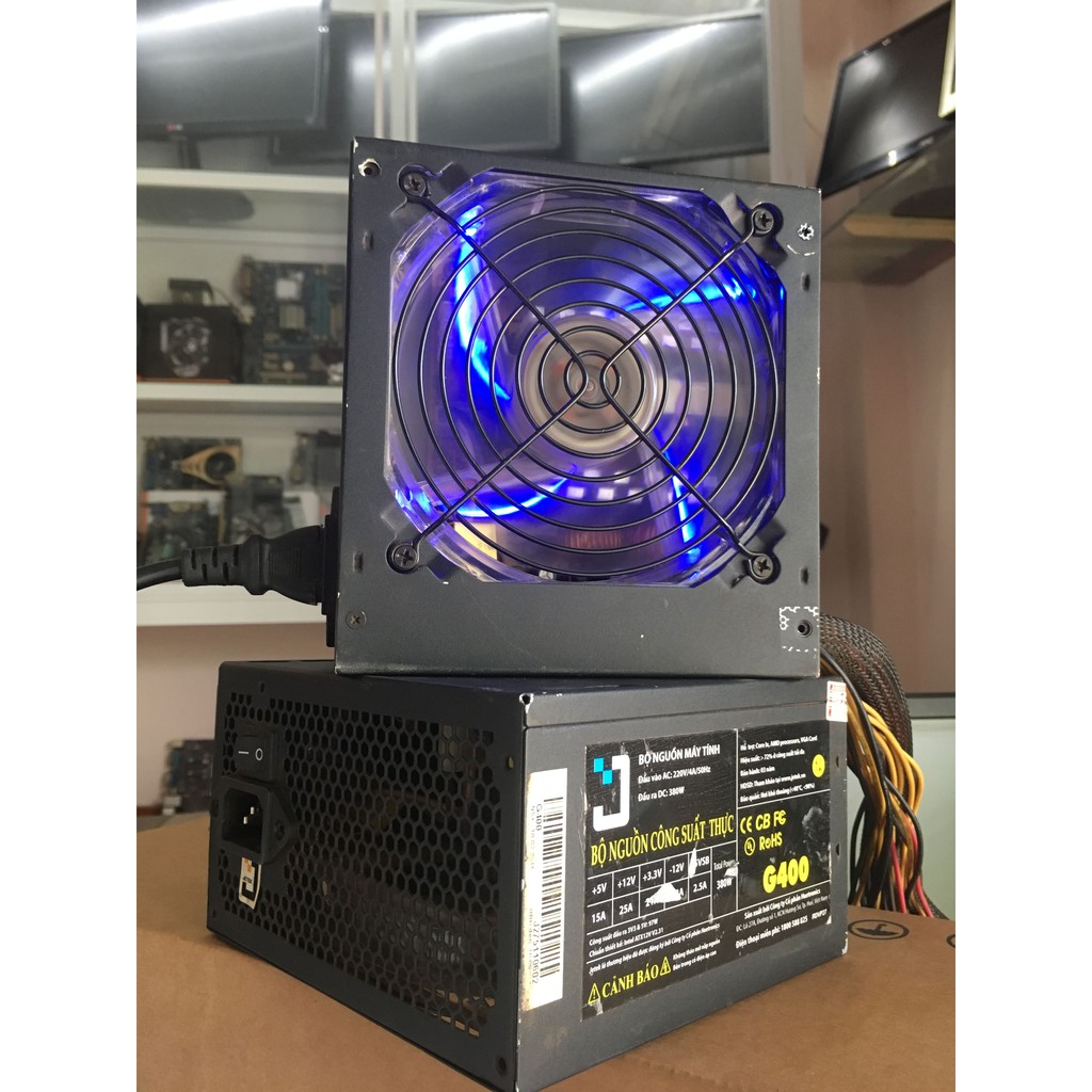 Nguồn Máy Tính Công Suất Thực Jetek 400W