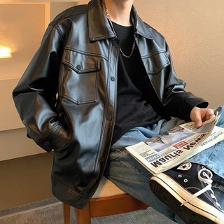 [ ẢNH THẬT] ÁO KHOÁC DA NAM, Thời trang THU ĐÔNG