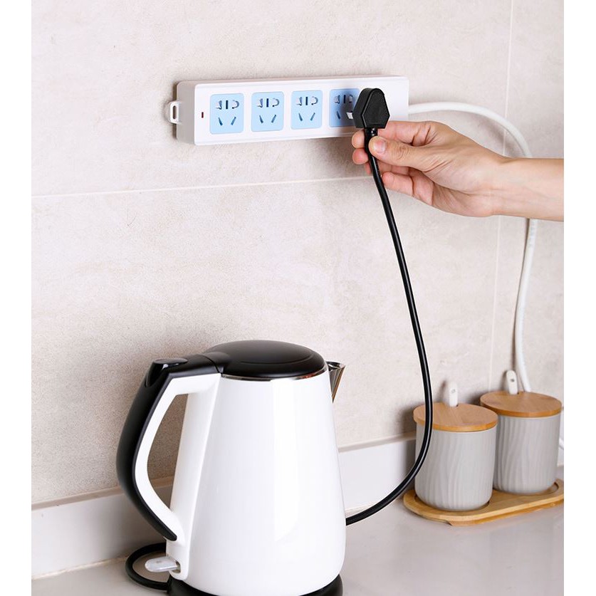 Giá treo ổ cắm điện miếng dán đỡ cục phát wifi tranh ảnh gắn tường đa năng thông minh - GD 183