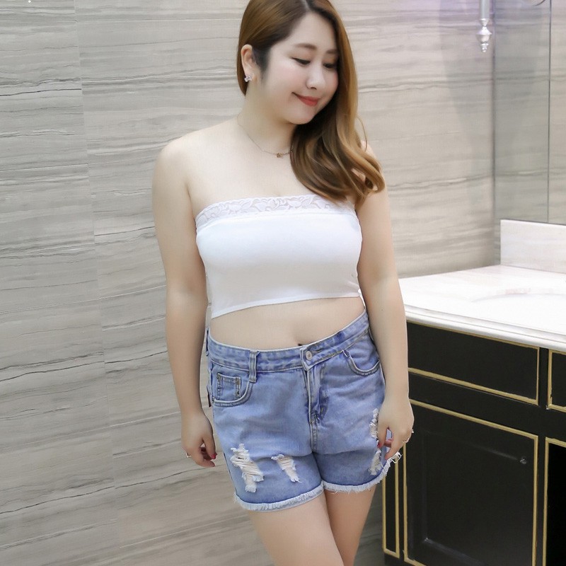 Áo ống viền ren quyến rũ dành cho các quý cô | BigBuy360 - bigbuy360.vn