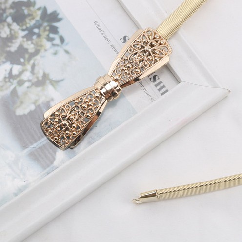 Đai váy nịt đầm HỢP KIM nơ xinh