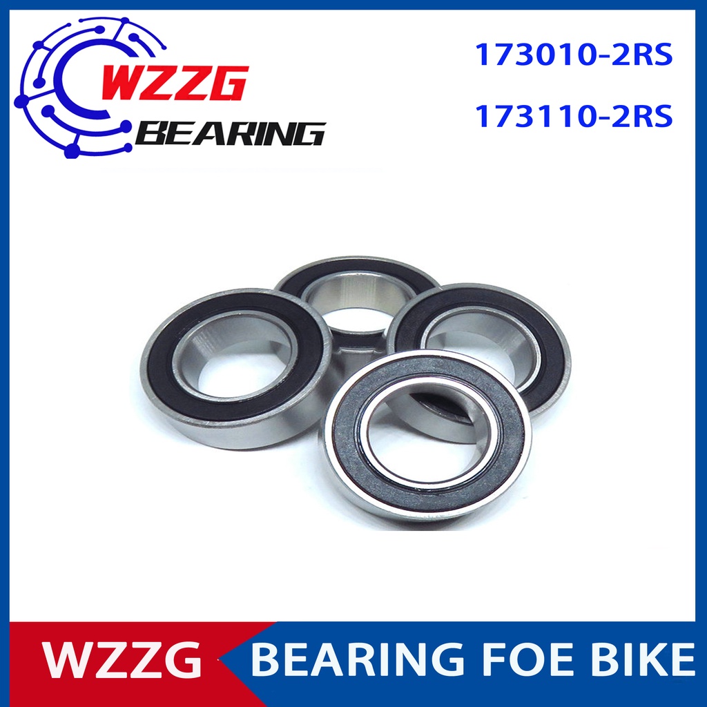 173110 WZZG 10 CÁI 173010 Bóng rãnh sâu không tiêu chuẩn 2RS cho vòng bi trục trung tâm xe đạp MR173