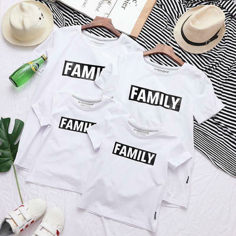 Đồ gia đình . Áo nhóm . Đồng phục đi biển .