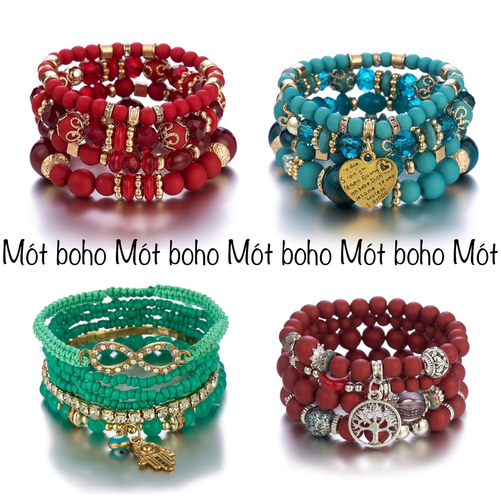 Vòng tay MÓT BOHO cá tính, thời thượng