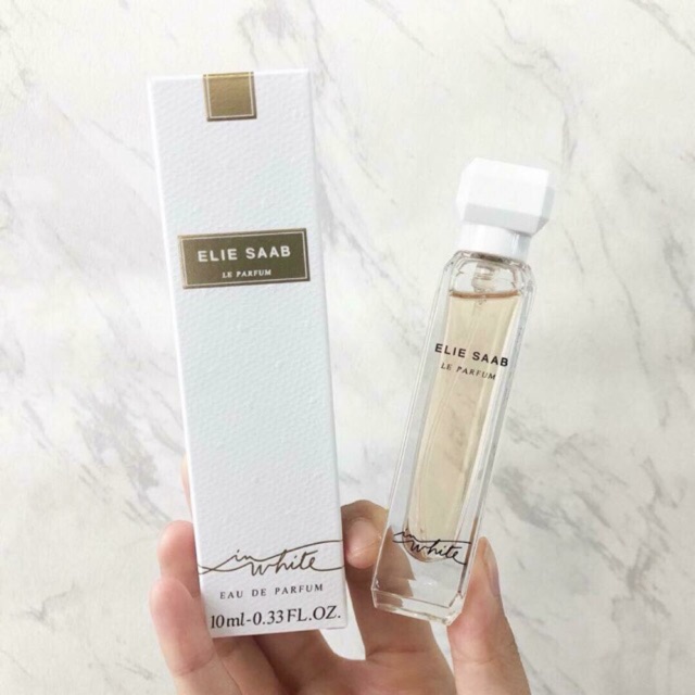 Nước hoa 💐 ELIE SAAB LE PARFUM IN WHITE 10ML💐