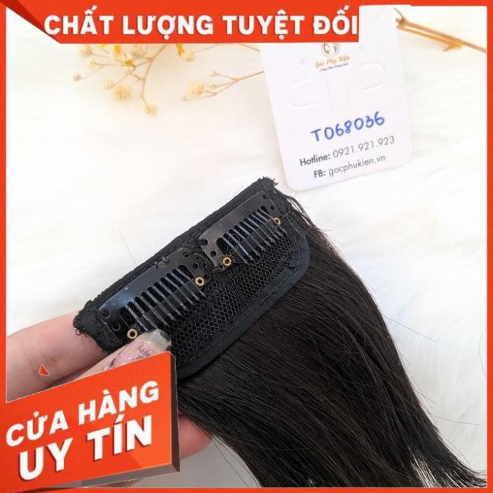 Ảnh  Thật Tự Chụp ☀️ Tóc Giả Phím Nhỏ Độn Phồng Chân Tóc Làm Từ Sợi Tơ, Bao Nhiệt Độ, Ảnh Chụp Thật ☀️