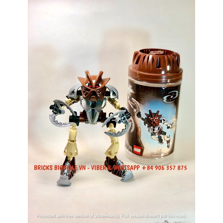 LEGO BIONICLE - ĐỒ CHƠI XẾP HÌNH LEGO BIONICLE - TOA POHATU NUVA 8568