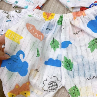 Quần ngắn cotton cho bé (4-12kg)