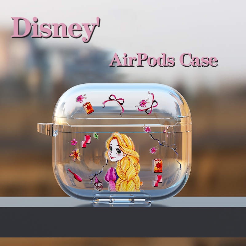 Vỏ Bảo Vệ Hộp Sạc Tai Nghe compatible AirPods3 compatible AirPods3 Apple compatible AirPods3 2021 Họa Tiết Công Chúa Disney Dễ Thương
