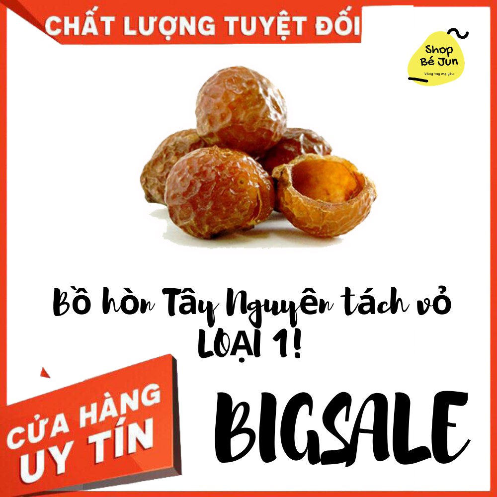 Quả Bồ Hòn Tách Hạt [ FREESHIP] Hạt Bồ Hòn Tách Hạt Loại 1 Tây Nguyên| Nguyên Liệu Làm Nước Giặt, Tẩy Rửa An Toàn