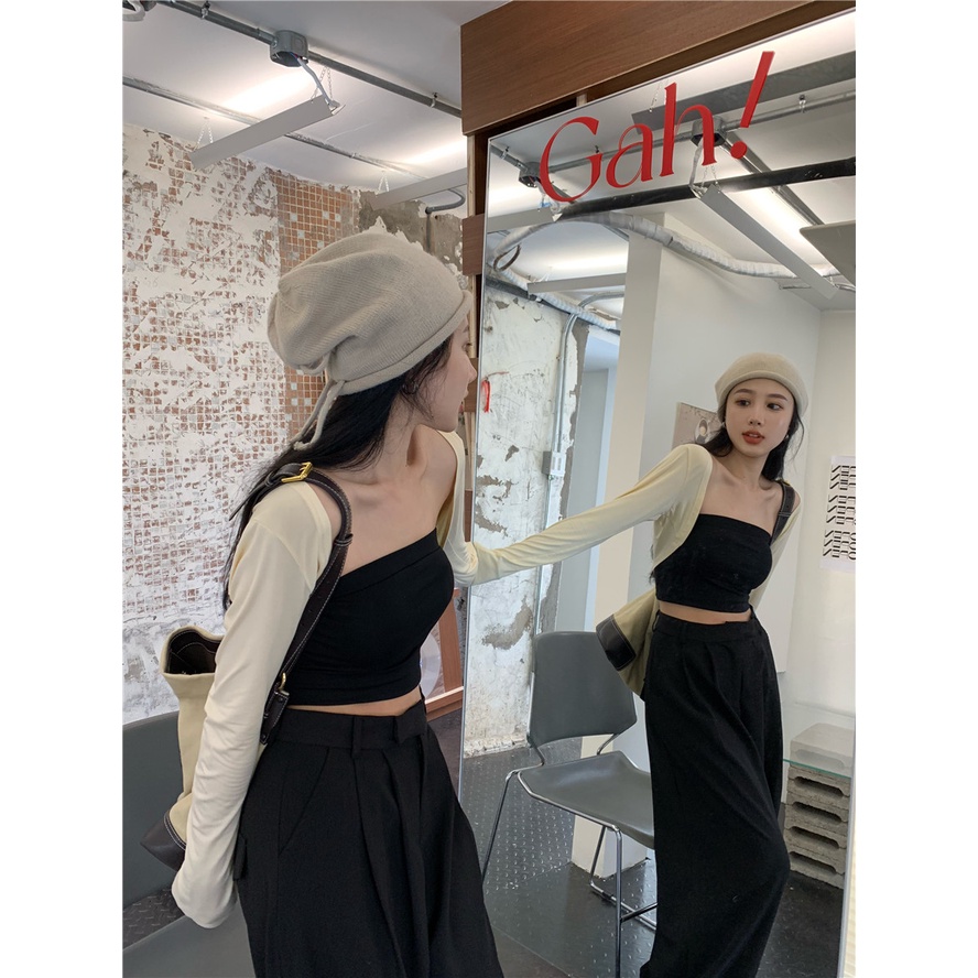 Cocory vn Áo Khoác cardigan Tay Dài Màu Trơn Chống Nắng Thời Trang Mùa Hè Cho Nữ