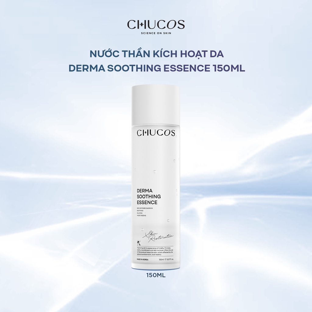 Nước thần kích hoạt da Chucos Derma Soothing Essence (150ml)