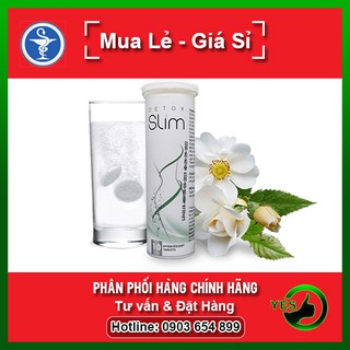 Sủi giảm cân Detox slim hỗ trợ giảm béo, giảm mỡ máu tuýp 10 viên