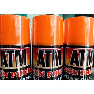 (Chính hãng) Sơn Xịt Phản Quang Cam ATM F4