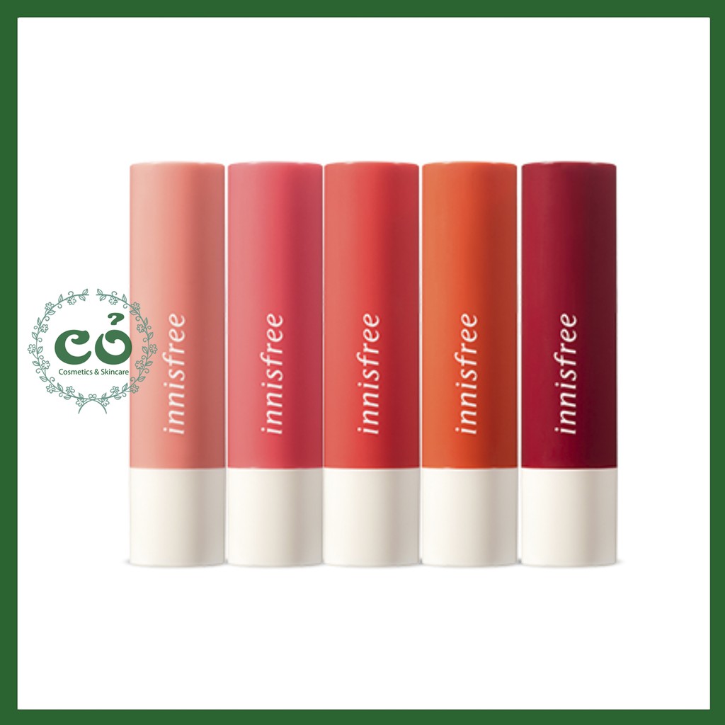 Son Dưỡng Môi Có Màu  Glow Tint Lip Balm Innisfree