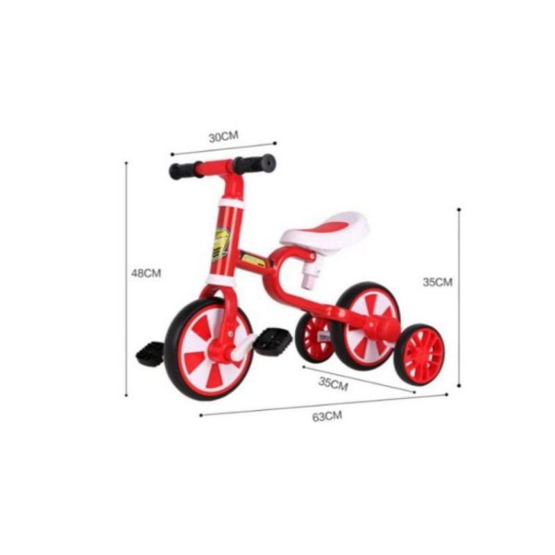 Xe đạp xe chòi xe thăng bằng 3in1 cho bé