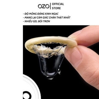 Bao cao su ozo feelex superthin hộp 30 bcs - ảnh sản phẩm 6