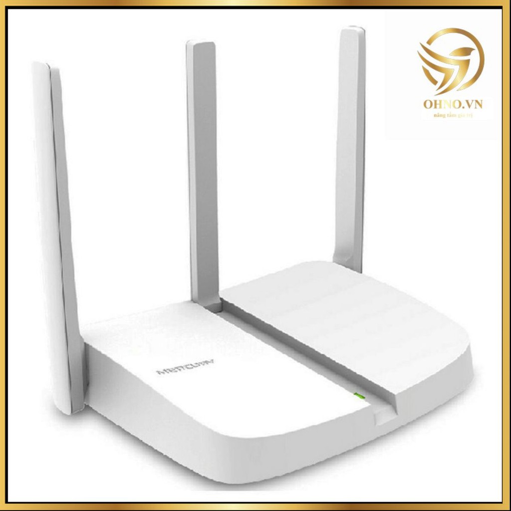 Bộ Thiết Bị Phát Wifi Mercury MW 315R 3 Anten Cục Phát Sóng Wifi 3 Râu Tốc Độ Ổn Định - OHNO VIỆT NAM