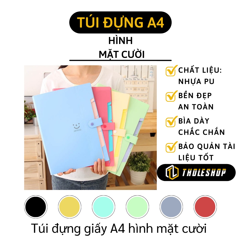 Bìa Kẹp Tài Liệu  - Túi Đựng Tài Liệu, Giấy A4, Bìa Dày, Chắc Chắn 9066