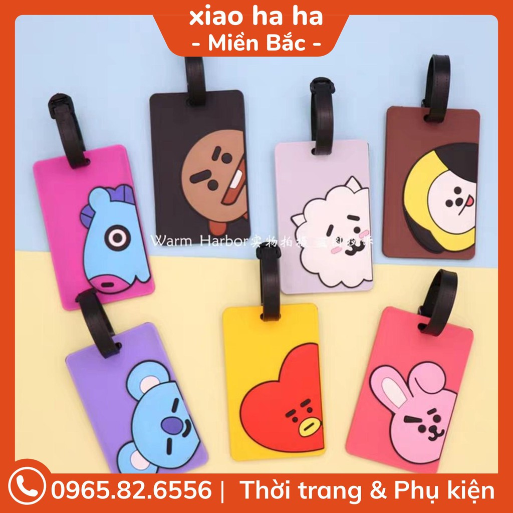  Dây đeo thẻ BT21 - Bao thẻ dây đeo thẻ BT21 