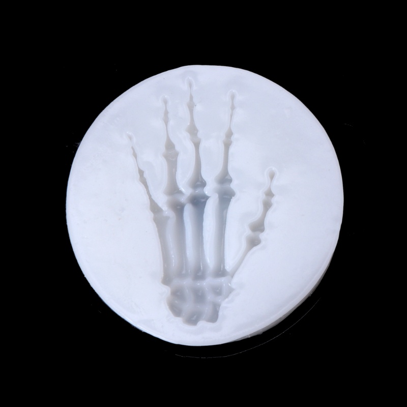 Khuôn Làm Móc Khóa Bằng Silicone Hình Bộ Xương Bàn Tay Dơi