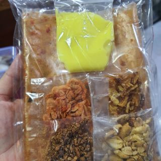 COMBO 10 BỊCH  BÁNH TRÁNG DẺO TÉP BƠ NHÀ LÀM