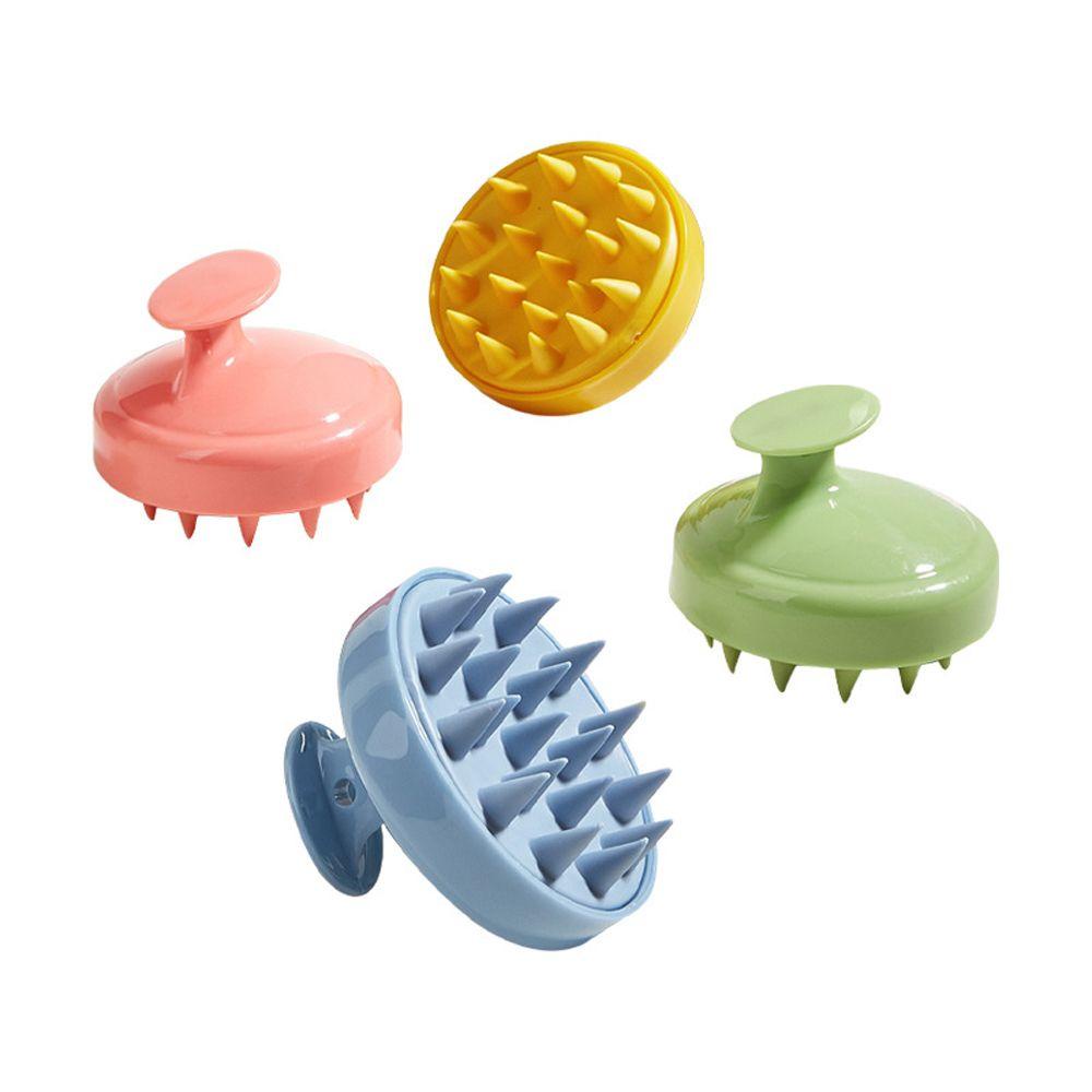 Bàn Chải Silicone Massage Da Đầu Khi Tắm Chăm Sóc Sức Khỏe Cho Nam