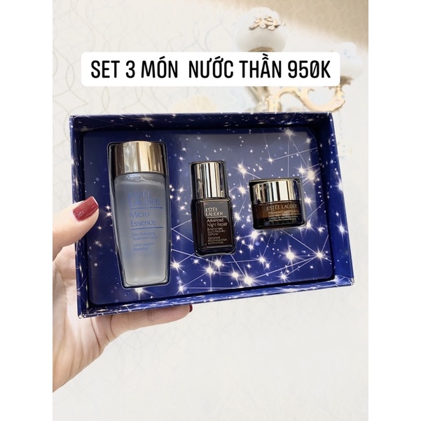 Set dưỡng da Estee lauder serum advanced night repair có bill mua hàng