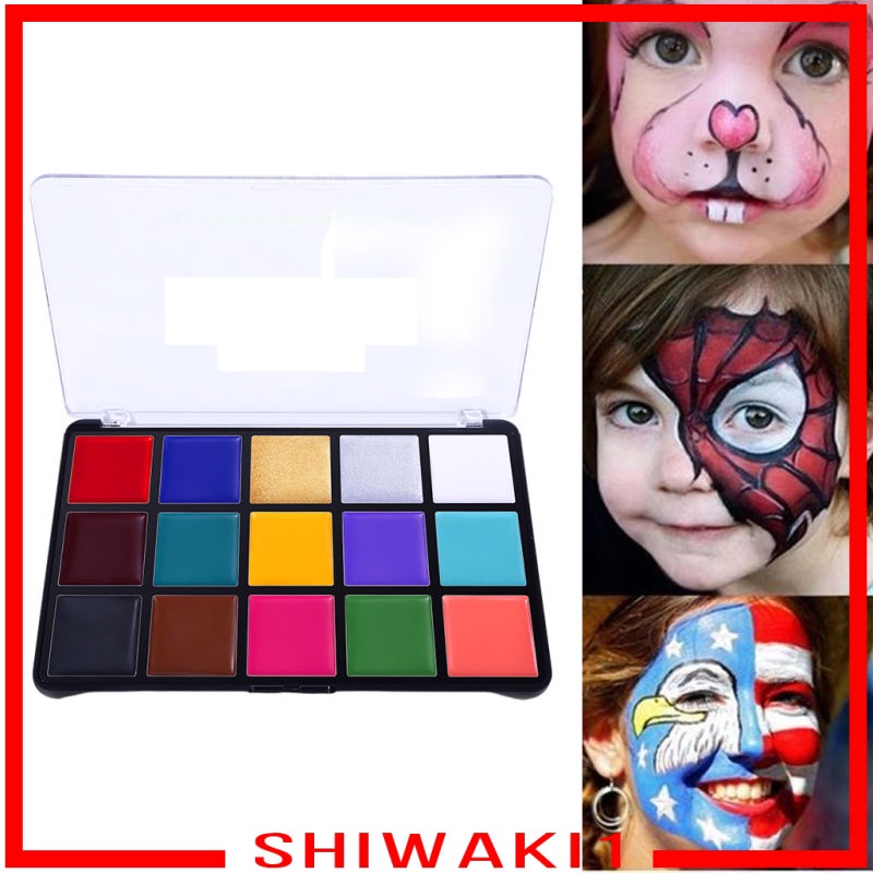 Bảng màu vẽ cơ thể hóa trang 15 màu không độc hại cho Halloween | BigBuy360 - bigbuy360.vn