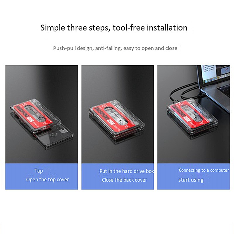 Hộp Đựng Ổ Cứng Ngoài Orico 2580u3 Usb 3.0 6tb 2.5 Inch Sata Hdd Ssd Cho Laptop Pc | BigBuy360 - bigbuy360.vn