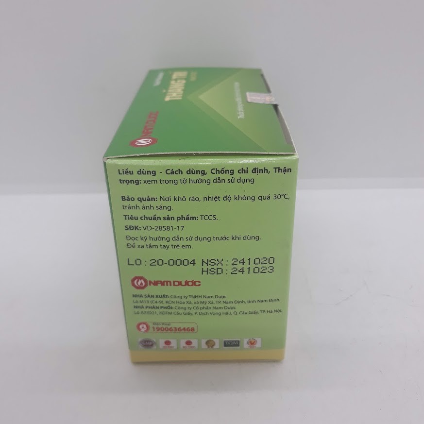 Thăng Trĩ Nam Dược- giúp phòng ngừa và hỗ trợ điều tri trĩ nội, trĩ ngoại- hộp 60 viên