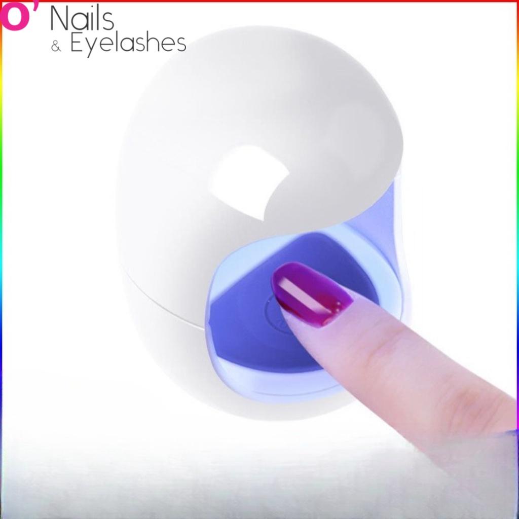Máy hơ gel mini quả trứng O nail