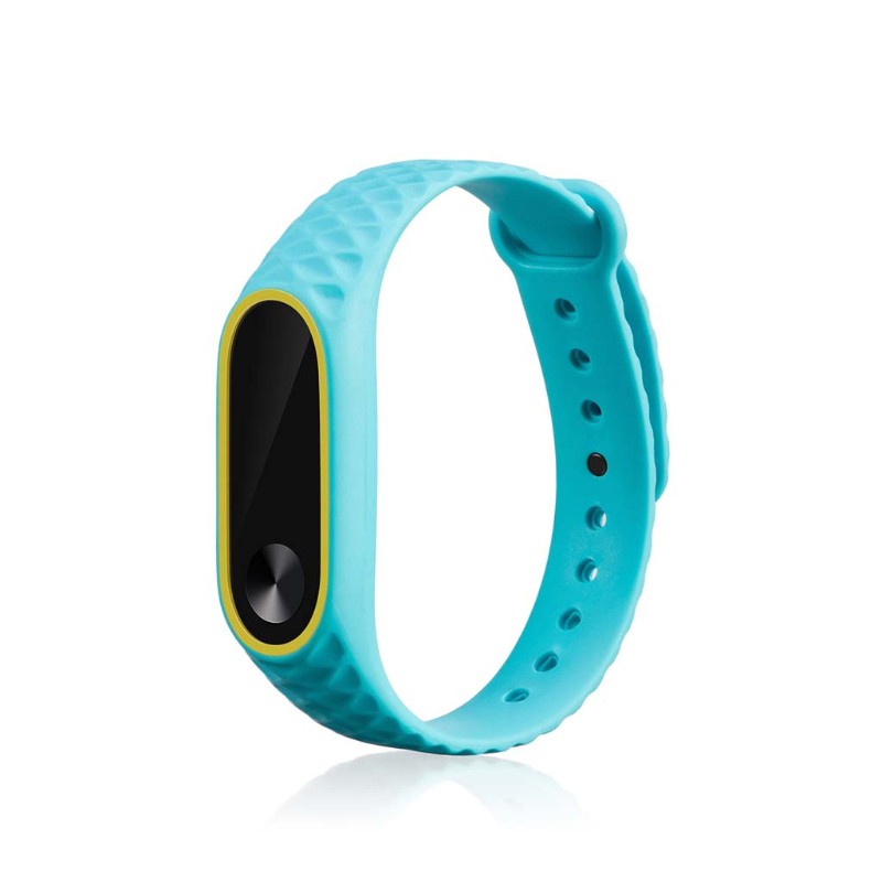 Vòng đeo tay Silicon cho đồng hồ thông minh Xiaomi MI Band 2