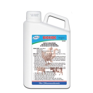 1 cal Bioxide 1L sát trùng chuồng trại