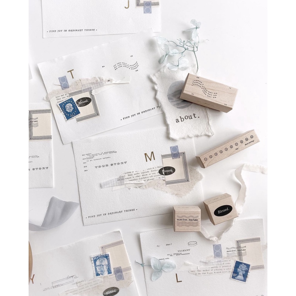 Stamp - Con dấu gỗ Vol6 About Series by Nyret