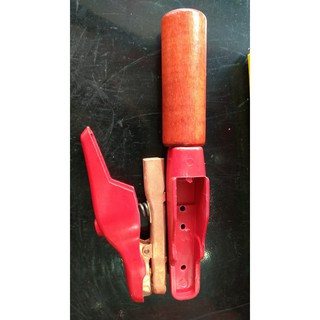 Kìm hàn cán gỗ 500A LS