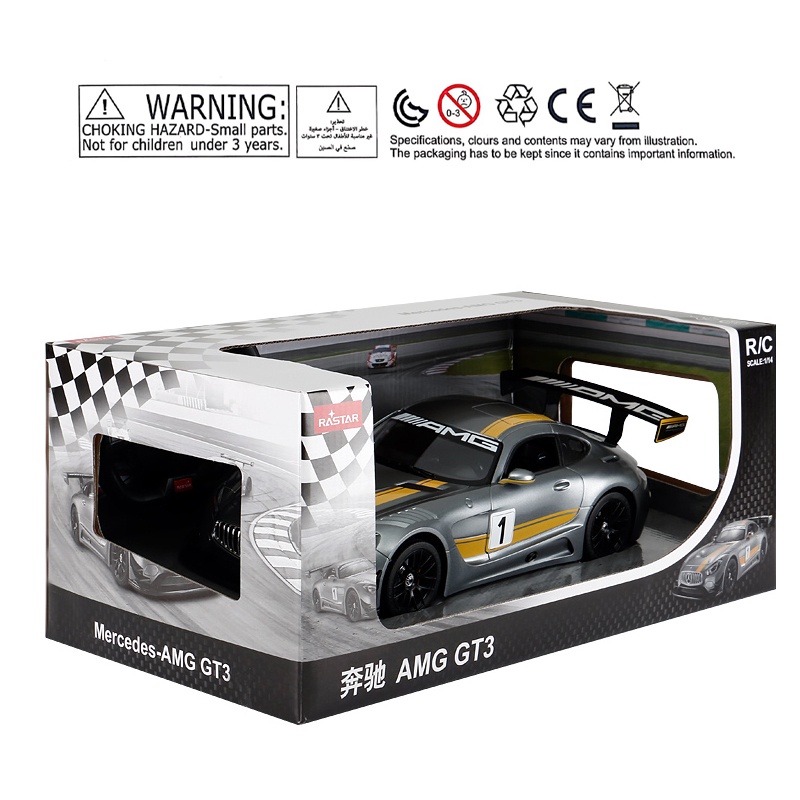 RASTAR Mô Hình Xe Hơi Mercedes Benz AMG GT3 Điều Khiển Từ Xa Tỉ Lệ 1:14