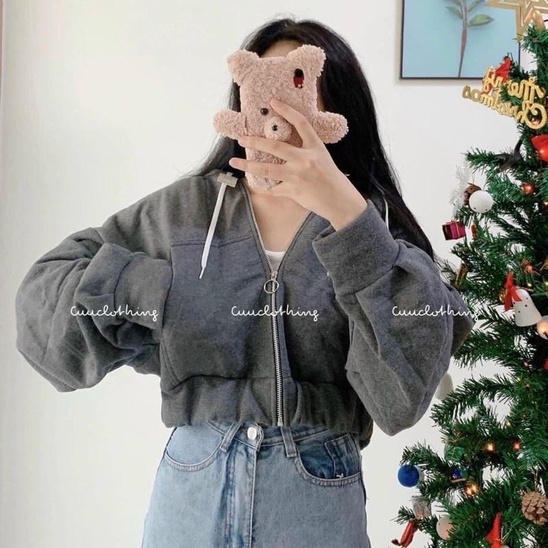 Áo Nỉ Croptop Tay Dơi Freesize Dưới 65Ký | BigBuy360 - bigbuy360.vn