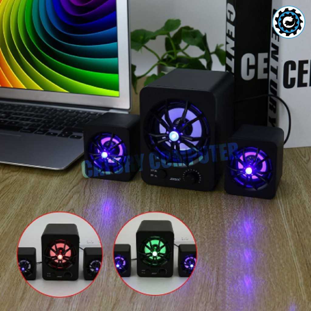 Loa Vi Tính – Loa Máy Tính  2.1 SADA D207 LED RGB Gaming Hiện Đại – BH 12 Tháng | WebRaoVat - webraovat.net.vn