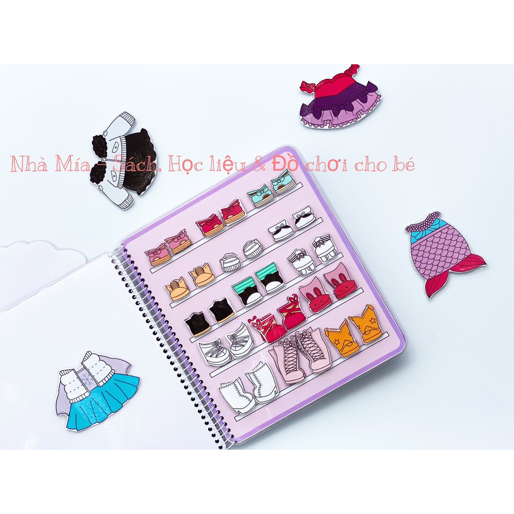 busy book búp bê LOL Surprise,học liệu bộ sưu tập búp bê LOL đồ chơi cho bé gái