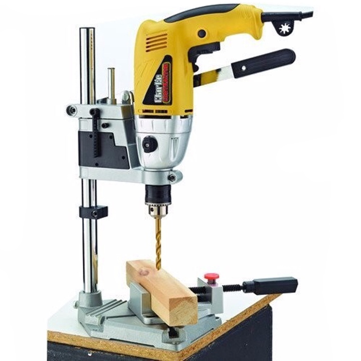 Đế kẹp máy khoan TZ 6102 Khung gắn máy khoan bàn mini