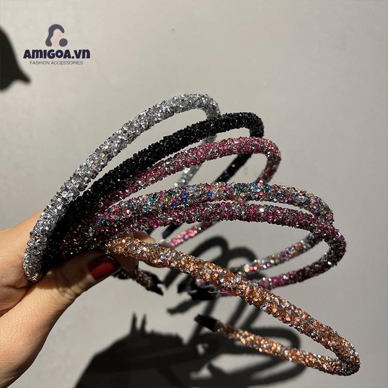 ✨✨Băng đô đính pha lê thiết kế xinh xắn thời trang Hàn Quốc