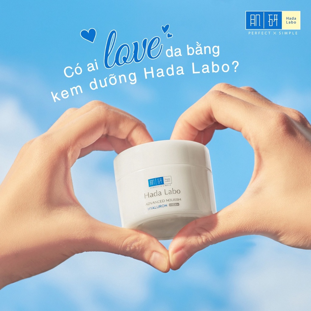 Kem dưỡng ẩm Hada Labo Advanced Nourish Hyaluronic Acid Cream 50g
