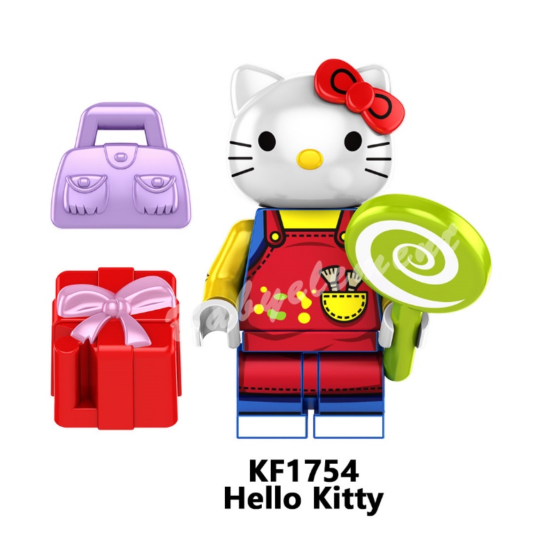 Mô Hình Đồ Chơi Mini 9 Loại Nhân Vật Hoạt Hình Quỷ Cứu Nhân Hello Kitty Buzz Lightyear Izzy Hawthorne Zach KF6166