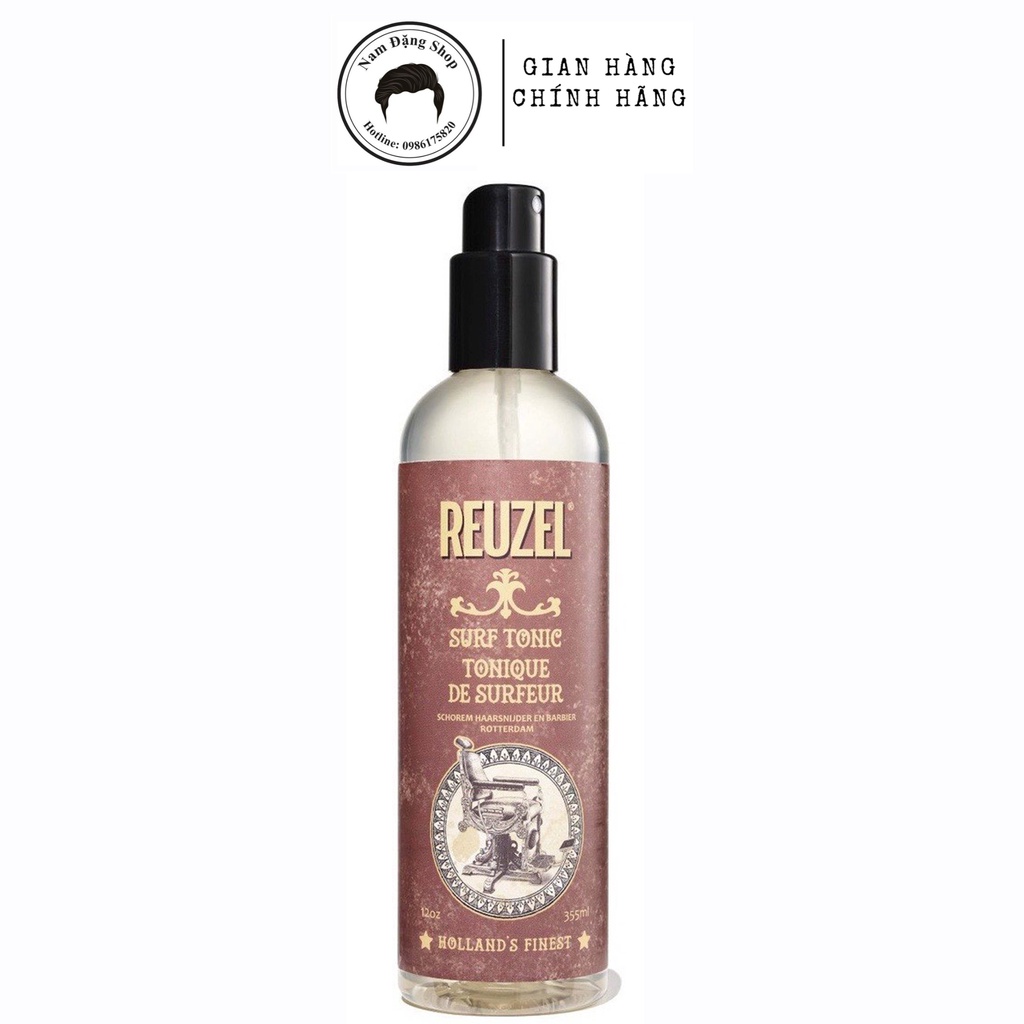 Xịt Tạo Phồng Cao Cấp Reuzel Surf Tonic 100ml-355ml