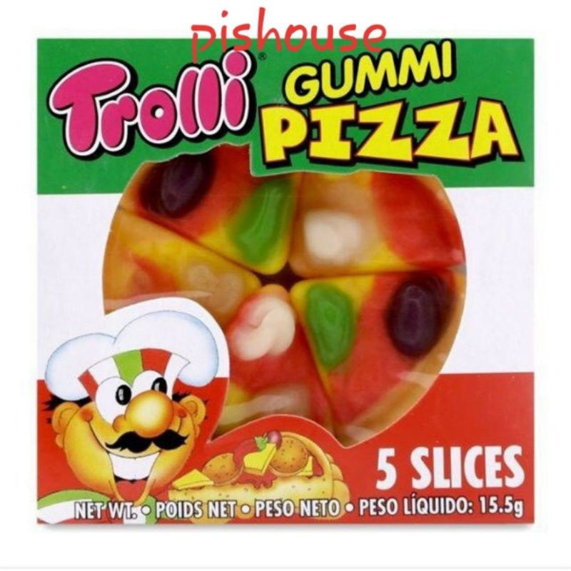 KẸO DẺO TRÁI CÂY PIZZA TROLLI 15/45G